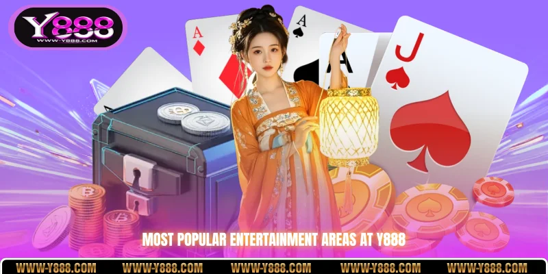 Most popular entertainment areas at y888